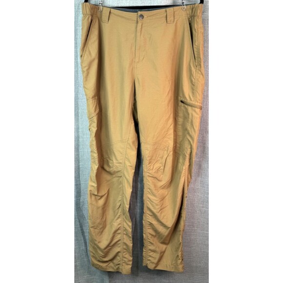Columbia Other - Columbia Men's Silver Ridge Cargo Pants 38x34 Outdoor Active Hiking Tan